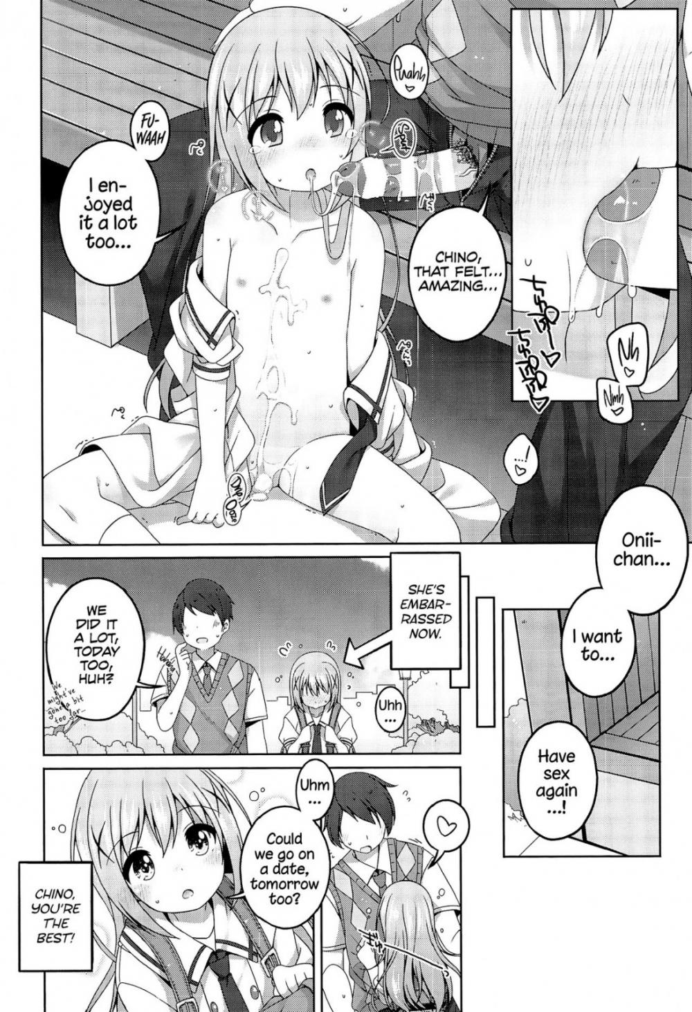 Hentai Manga Comic-I Want to Have Lots of Sex with the Cute Chino-chan!-Read-19